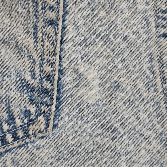 PacSun Cut Off High Rise Festival Denim Blue Women's Shorts - Picture 6 of 9